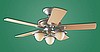 Hunter Mission Die-Cast Indoor/Outdoor 52" Ceiling Fan