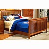 Quarter Sawn Oak Mission Craftsman Queen or King Bed