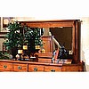 Quarter Sawn Oak Mission Craftsman Wide Mirror