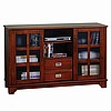Mission Shaker Cherry Bookcase Cabinet