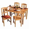 Shaker Solid Pine 5pc Dining Set