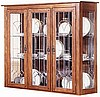 Craftsman Oak China Cabinet Hutch