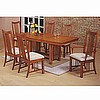 Mission Craftsman Oak 7pc Dining Set