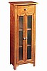 Mission Shaker Style Maple Two Door Cabinet