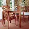 Maple Mission Shaker 7pc Dining Set - Six Chairs