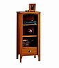 Shaker Birch A/V Bookcase