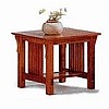 Oak Hardwood Mission Style End Table