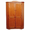 Rustic Solid Pine Corner Entertainment Center 32" TVs