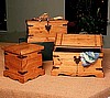 Rustic Craftsman Solid Wood Coffee Table Trunk