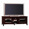 Dark Cherry Shaker Console Video Base 36" TVs