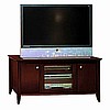 Dark Cherry Shaker TV Video Base 36" TVs