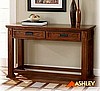Craftsman Mission Style Oak Sofa Table