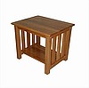 Oak Mission Style End Table