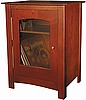 Shaker Hardwood A/V Cabinet