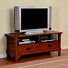 Craftsman Mission Oak Entertainment Center