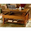 Craftsman Mission Oak Lift-Top Oak Coffee Table