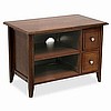 Walnut Mission Shaker Entertainment Center 32" TVs