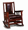Mission Craftsman Oak Morris Rocker