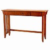 Mission Shaker Craftsman Style Oak Console Table