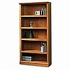 Mission Craftsman Oak 5 Shelf Bookcase