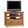 Mission Craftsman Oak Console w/Drawer