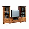 Mission Style 3pc Home Theater System