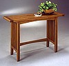 Mission Oak Expandable Sofa Table
