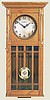 Mission Oak Wall Clock