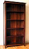 Mission Shaker Craftsman Mahogany 72" Bookcase