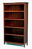 Mission Shaker Craftsman Mahogany 72" Bookcase