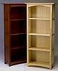 Shaker Mission Solid Wood 4 Shelf Bookcase
