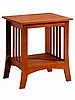 Solid Wood Mission Style Printer Table