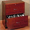 Cherry Mission Craftsman Style File Cabinet