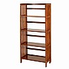 Mission Shaker Craftsman 4 Shelf Oak Bookcase