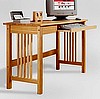 Mission Shaker Maple Computer Desk