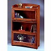 Mission Craftsman Oak 3 Shelf Barrister Bookcase