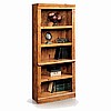 Craftsman Style 5 Shelf Bookcase Library