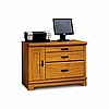 Craftsman Mission Oak Workstation File Cabinet