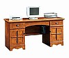 Mission Craftsman Style Executive Computer Desk