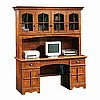 Mission Craftsman Style Executive Computer Desk w/Hutch