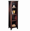 Walnut Shaker Mission 4 Shelf Bookcase