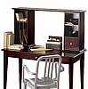 Walnut Shaker Mission Computer Desk Hutch