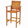 Eucalyptus Hardwood Bar Armchair