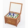 Teak Outdoor Ice Chest Cooler