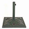 Classic Umbrella Cast Iron Base in Dark Green