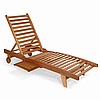 Eucalyptus Hardwood Deck Chaise Lounge