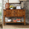 Craftsman Mission Pine Sideboard Buffet Table